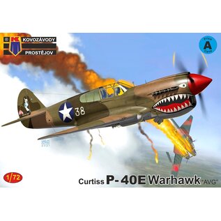Kovozávody Prostějov Curtiss P-40E Warhawk "AVG" - 1:72
