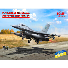 ICM ICM - General Dynamics F-16AM of Ukranian Forcers with PAG-14 - 1:72