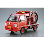 Aoshima Subaru Sambar Fire Engine - 1:24