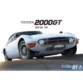 Aoshima Aoshima - Toyota MF10 2000GT '69 - 1:24