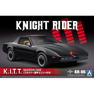 Aoshima Knight Rider K.I.T.T. Season One w/Scanner Voice Unit - 1:24