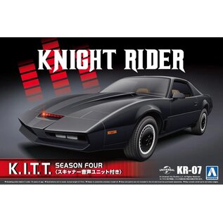 Aoshima Knight Rider K.I.T.T. Season IV w/Scanner Voice Unit - 1:24