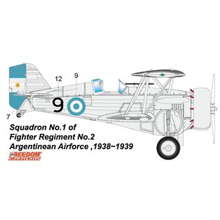 Freedom Model Kits ROCAF Curtiss BF2C-1 Hawk III - 1:48