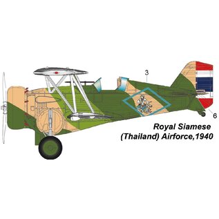 Freedom Model Kits ROCAF Curtiss BF2C-1 Hawk III - 1:48