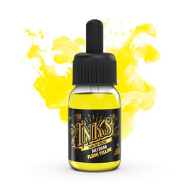 AK Interactive AK Interactive - Fluor Yellow - Ink