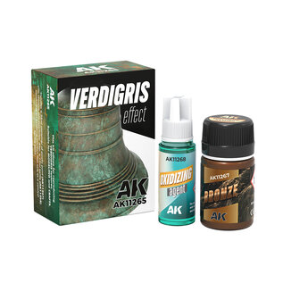 AK Interactive erdigris Effect (Copper/Bronze Patina) Set