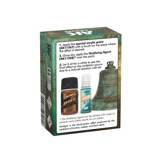 AK Interactive erdigris Effect (Copper/Bronze Patina) Set