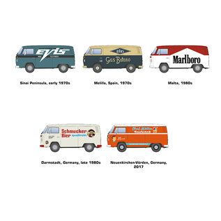 AK Interactive VW T2 Model 1972 Commercial Van - 1:35