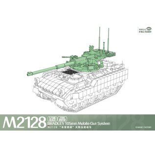 Magic Factory M2128 Bradley 105mm Mobile Gun System - 1:35
