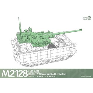 Magic Factory M2128 Bradley 105mm Mobile Gun System - 1:35
