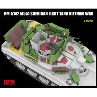 Ryefield Model M551 Light Tank Sheridan Vietnam War - 1:35