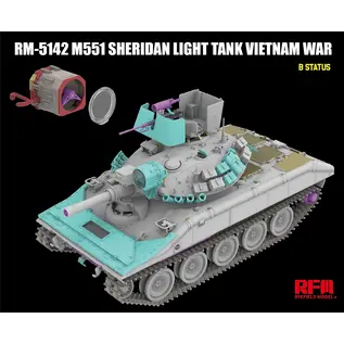Ryefield Model M551 Light Tank Sheridan Vietnam War - 1:35