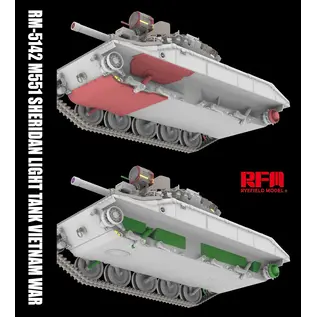 Ryefield Model M551 Light Tank Sheridan Vietnam War - 1:35