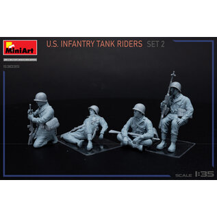 MiniArt U.S. Infantry Tank Riders Set 2 - 1:35