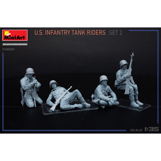 MiniArt U.S. Infantry Tank Riders Set 2 - 1:35