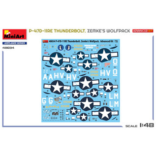 MiniArt Republic P-47D-11RE "Zemke's Wolfpack" - Advanced Kit - 1:48