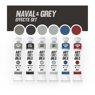 Abteilung 502 Abteilung 502 - Ölfarben-Set - Naval and Grey Effects Colors