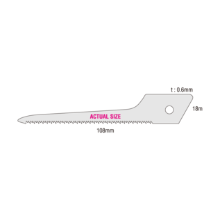 KDS Knives Sägeblatt f. Cuttermesser