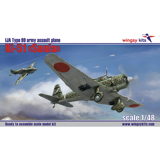 Wingsy Kits Mitsubishi Ki-51 "Sonia" IJA Type 99 assault plane - 1:48