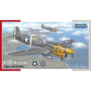 Special Hobby Curtiss P-40E Warhawk - "Tigers & Sharks" - 1:72