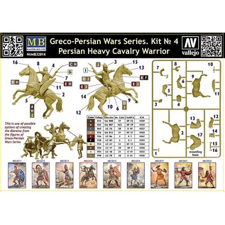 Master Box Persian Heavy Cavalry Warrior Greco-Persian Wars - 1:32