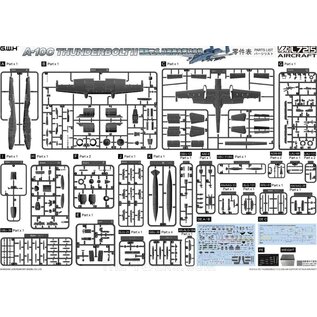 Great Wall Hobby  Fairchild-Republic A-10C Thunderbolt II Attack Aircraft Close Air Support - 1:72