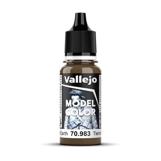 Vallejo Model Color - 983 - Terrabraun Hell (Flat Earth), 18 ml
