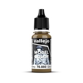 Vallejo Vallejo - Model Color - 880 - Khaki Grau (Khaki Grey), 18 ml