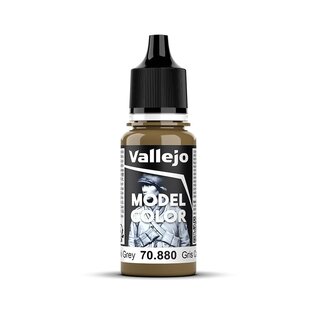 Vallejo Model Color - 880 - Khaki Grau (Khaki Grey), 18 ml