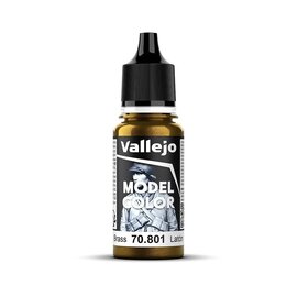 Vallejo Vallejo - Model Color - 801 - Messing (Brass), 18 ml