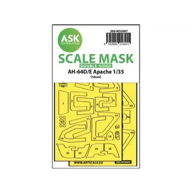ArtScaleKit ASK - AH-64D/E double-sided fit express mask (Takom-Kit) - 1:35