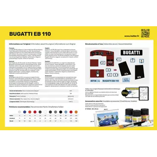 Heller Bugatti EB110 - 1:24