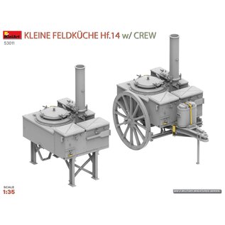 MiniArt Kleine Feldküche Hf. 14 w/Crew - 1:35