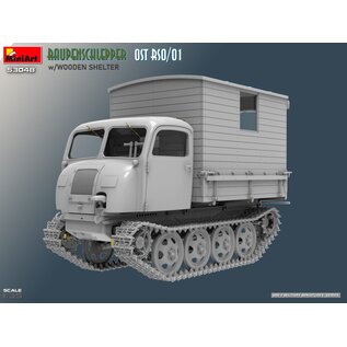 MiniArt Raupenschlepper Ost RSO/01 w/Wooden Shelter - 1:35