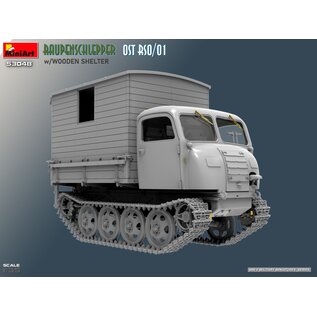 MiniArt Raupenschlepper Ost RSO/01 w/Wooden Shelter - 1:35