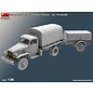MiniArt G7107 1,5t 4x4 Cargo Truck w/Ben Hur Trailer - 1:35