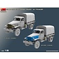 MiniArt G7107 1,5t 4x4 Cargo Truck w/Ben Hur Trailer - 1:35