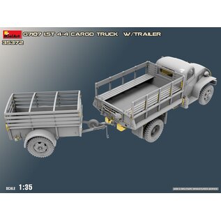 MiniArt G7107 1,5t 4x4 Cargo Truck w/Ben Hur Trailer - 1:35