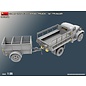 MiniArt G7107 1,5t 4x4 Cargo Truck w/Ben Hur Trailer - 1:35