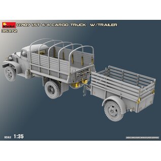 MiniArt G7107 1,5t 4x4 Cargo Truck w/Ben Hur Trailer - 1:35