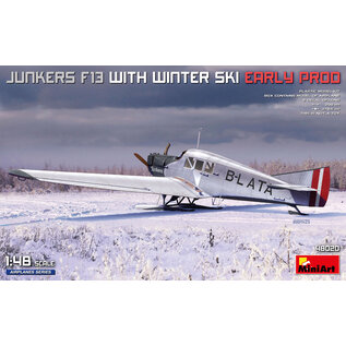 MiniArt Junkers F 13 with Winter Ski - Early Production - 1:48