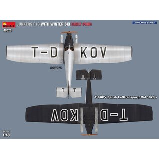 MiniArt Junkers F 13 with Winter Ski - Early Production - 1:48