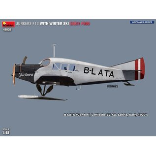 MiniArt Junkers F 13 with Winter Ski - Early Production - 1:48