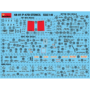 MiniArt Republic P-47D-10RE  - Advanced Kit - 1:48
