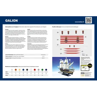 Heller Spanish Galion - 1:200
