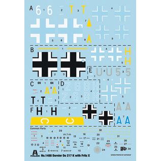 Italeri Dornier Do 217K-1/K.2 with "Fritz X" - 1:72