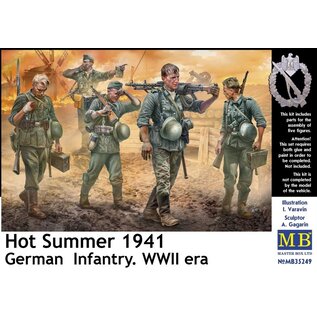 Master Box Hot Summer 1941 - German Infantry. WWII Era - 1:35