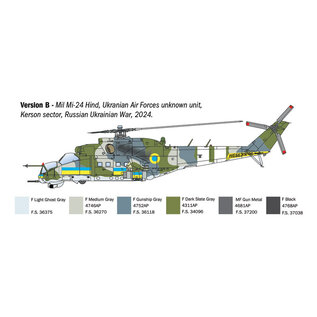 Italeri Mil Mi-24/Mi-35 "Hind" - 1:72