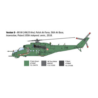 Italeri Mil Mi-24/Mi-35 "Hind" - 1:72