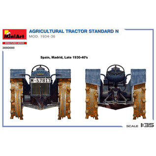 MiniArt Agricultural Tractor Standard N Mod. 1934 - 36 - 1:35